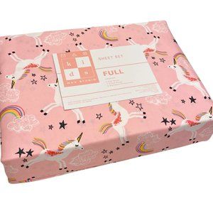 GIRLS Unicorns & Rainbows Full Sheet Set by Max Studio Kids